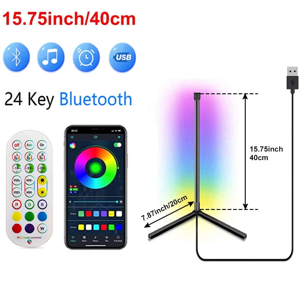 LED Floor RGB Lamps