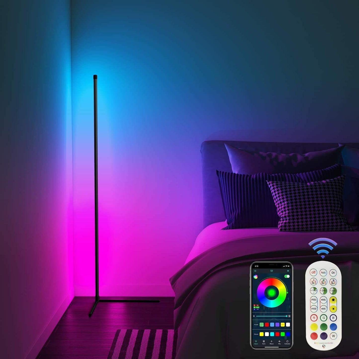 LED Floor RGB Lamps